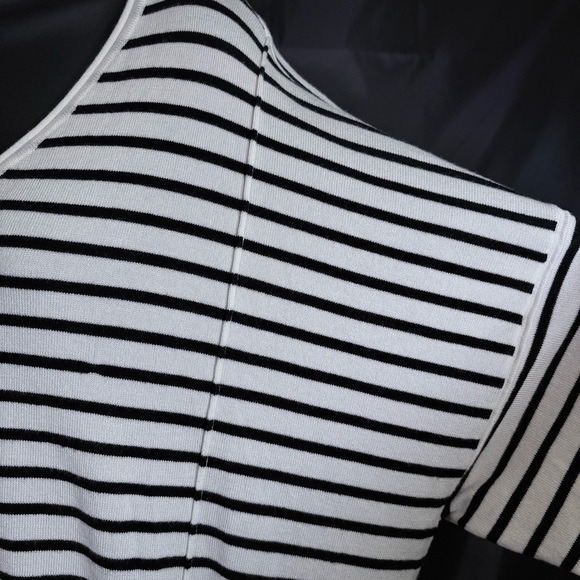 Time Tru Stylish Striped V-Neck Long Sleeve Top Sz XXXL - Picture 14 of 14